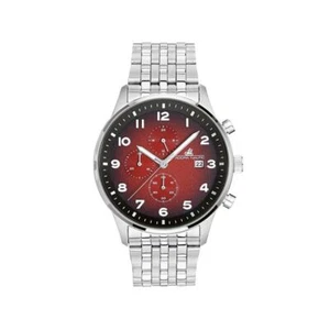 Adora Nautic Cronografo Orologio da Polso Ø 43mm Cassa Acciaio Inox 10 BAR Di - Foto 1 di 1