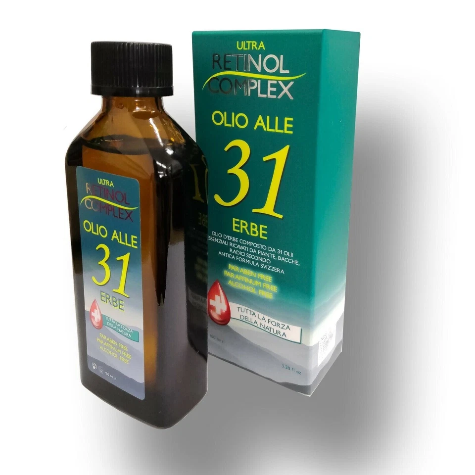 RETINOL COMPLEX OLIO ALLE 31 ERBE SENZA PARABENI RAFFREDDORE MAL DI TESTA
