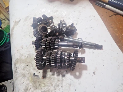 HONDA CR80 CR 80 1997 Transmission/Gear Box Shift Forks Shift Drum - Image 1 of 4