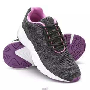 The Stability Enhancing Neuropathy Sneakers (Women's) Black 9 Shoes - Picture 1 of 2