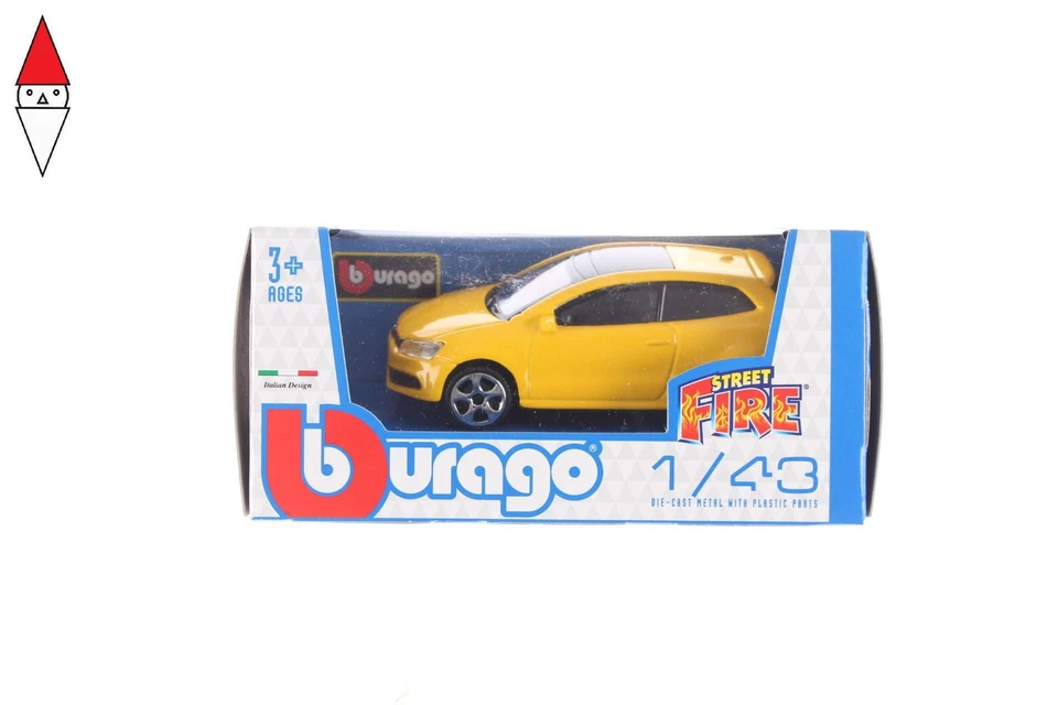 Bburago Street Fire Auto Straniere Street Fire 1:43 Modellini Auto - Multicolore (00709)