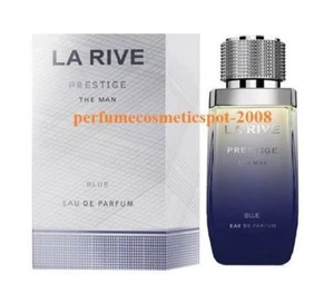 NIB PRESTIGE THE MAN BLUE by LA RIVE FOR MEN 2.5 OZ / 75 ML EAU DE PARFUM SPRAY - Picture 1 of 1
