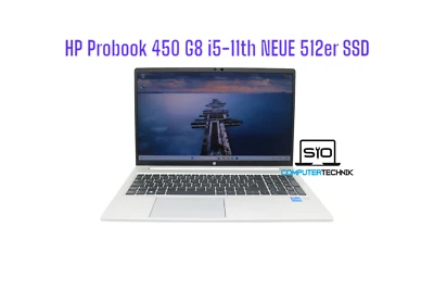 HP Probook 450 G8 i5-1135G7 16GB RAM 512GB SSD(neu) 15,6" FullHD Backlight - Bild 1 von 4