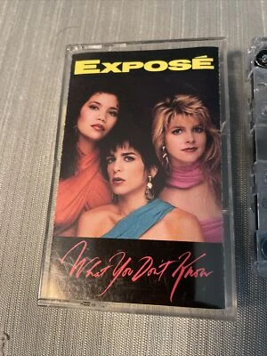 1989 - Exposé - What You Don't Know (Cassette Arista)  - Image 1 of 2