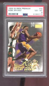 1998-99 Skybox Premium #44 Kobe Bryant PSA 8 Graded Basketball Card NBA 98-99 - Picture 1 of 2