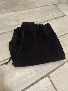 Lululemon womens size 8 On The Fly Black Luxtreme Stretch Casual Pants pull on - Picture 1 of 10
