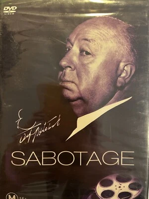 SABOTAGE DVD 1936 Alfred Hitchcock Sylvia Sidney BRAND NEW! - Image 1 of 2