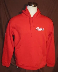Bally's Casino Black Hawk Erwachsene Hoodie Sweatshirt, Adidas, rot, Gr. L, NEU - Bild 1 von 8