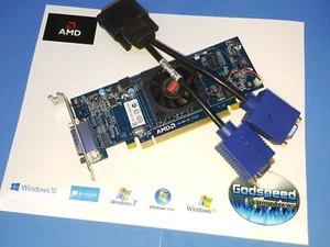 HP Pavilion s5120f s5120y s5123w s5150t s516 HD Dual Display VGA SFF Video Card - Picture 1 of 1