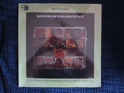 BLOOD, SWEAT & TEARS, Greatest Hits QUADRAPHONIC USA New Sealed LP FREE SHIP - Image 1 of 2