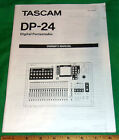 Tascam DP-24 Digital Portastudio Owner's Manual Orig.