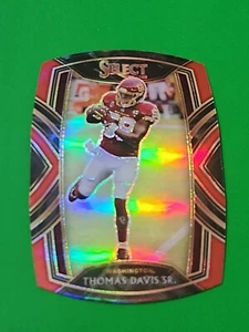 Thomas Davis Sr 2020 Panini Select Club Red Prizm Die Cut ,#221 Washington - Picture 1 of 3