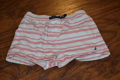 J2- Nautica Striped Shorts Size Girls 5 - Image 1 of 3