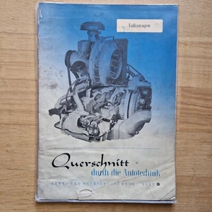 VW Käfer Brezel Ovali Split-Window mit 25 PS 1952 - 1960 Reparaturanleitung Nr 6 - Foto 1 di 2