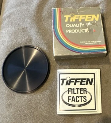 Vintage Tiffen 77mm Metal Lens Cap Screw-On *NEW - Image 1 of 4