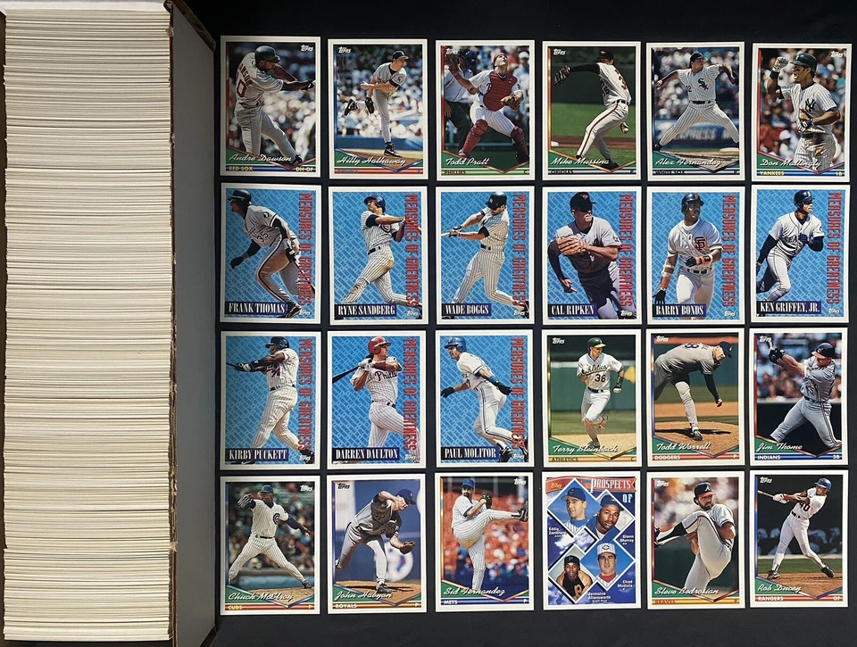 1994 Topps - #595-792 - Baseball Cards - Complete Your Set - You U Pick - Image 1 of 1