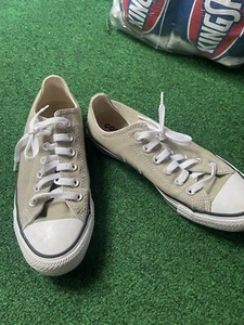 Converse Sage Green Low Tops , Women Size 7.5 , Men 5.5 - Picture 1 of 3