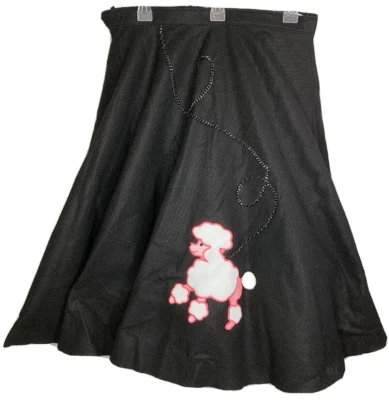 Falda Caniche Negra con Tul Algodón Hecha a Mano Personalizada Slip Pequeño Mediano Disfraz Foto 1 de 4