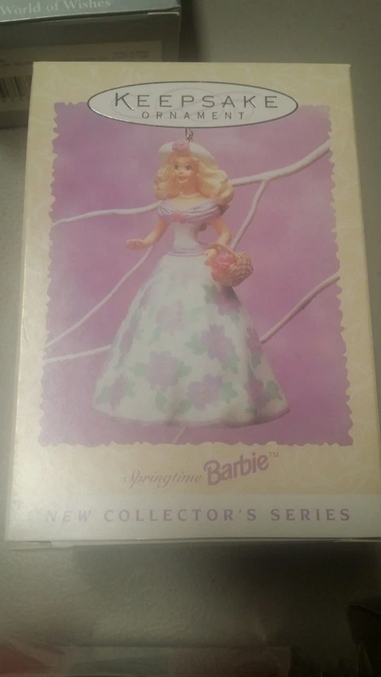 1995 Hallmark Keepsake Ornament Springtime Barbie a Foto 1 de 2