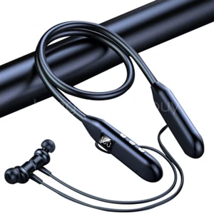 Wireless Bluetooth 5.3 Nackenbügel Kopfhörer Mikrofon Headset Stereo Ohrhörer Ohrhörer - Bild 1 von 19