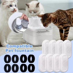 Cat Water Fountain Filters for 3.2L/2L Pet Water Dispenser Filter Replacement AU - Picture 1 of 22