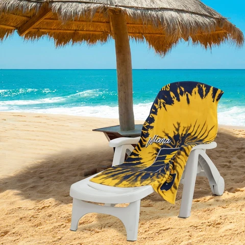 Indiana Pacers Beach Towel Psychedelic Official NBA 30" x 60" Cover