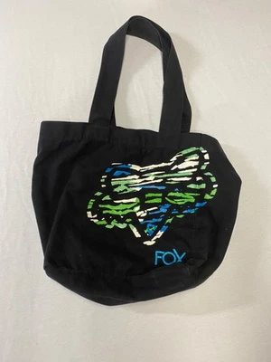 Vintage 2000s FOX RACING TOTE BAG Y2K Motosport Fox Head Logo - Image 1 of 4