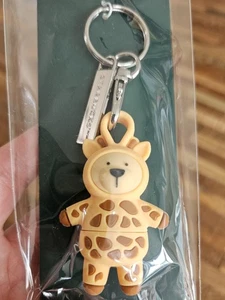 Nuevo y Raro Starbucks México 2025 Jirafa Bearista Llavero Taza Caliente Tapa Tapón - Imagen 1 de 5