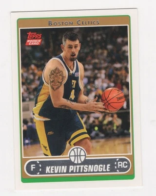 2006-07 TOPPS BASKETBALL ROOKIE KEVIN PITTSNOGLE BOSTON CELTICS #264 - Image 1 of 2