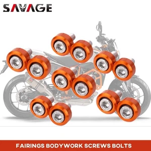 For 690 DUKE/R Fairings Screws Bolts Front Fender Radiator Fuel Tank Cover 12PCS - Picture 1 of 10