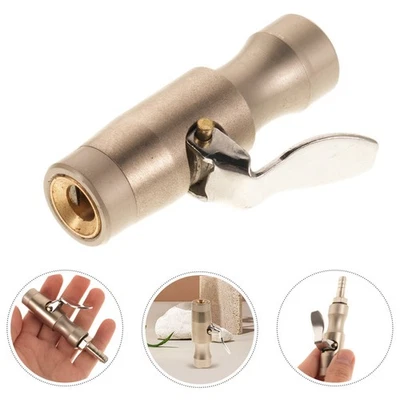 Tire Inflation Nozzle Locking Chuck Air Clamp-on for Compressor - Imagen 1 de 4