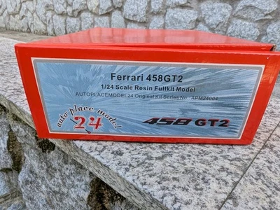APM AUTO PLACE MODEL 1/24 FERRARI 458 GT2 VINTAGE - Immagine 1 di 4
