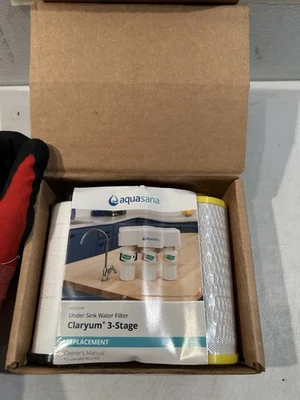 Aquasana AQ-5300R 3 Stage Under Sink Water Filter Replacement Cartridges - Image 1 of 4