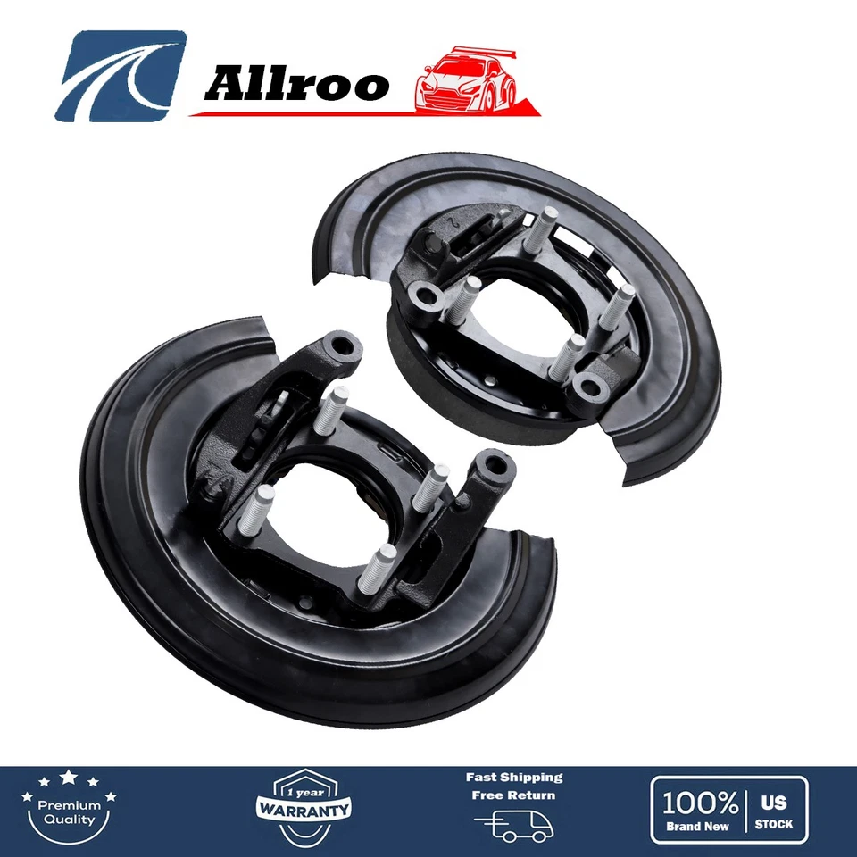 Placa de apoio de freio traseira L & R carregada 926-273 para Ford F-350 F-250 F-450 - Imagem 1 de 4