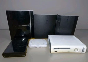 Konsolen Konvolut - PS1, PS3 Fat, PS3 Slim, Ps3 Super Slim, Wii U, Xbox 360 - Bild 1 von 2