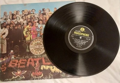 The Beatles Sgt. Pepper's Lonely Hearts Club Band,UK1967 Mono,PMC 7027,YEX 637 1 - Bild 1 von 4