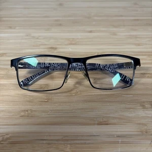 Oneill Eyeglasses ONO-AIDAN Men Black Full Rim Metal Glasses Frame 55-17-140 - Picture 1 of 6