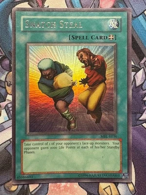 SNATCH STEAL MRL-E036 ULTRA RARE YuGiOh Card  - Image 1 of 2