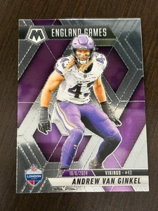 2025 Panini Mosaic Andrew Van Ginkel - Giochi Inghilterra - Vichinghi - Foto 1 di 2