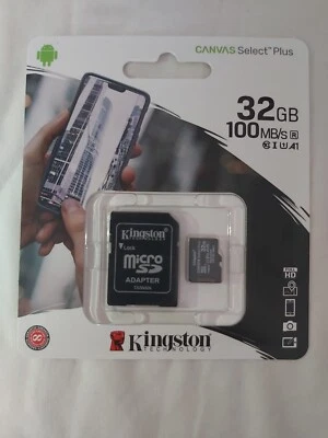 Kingston SD card plus Adapter Class 10 32GB - Image 1 of 3