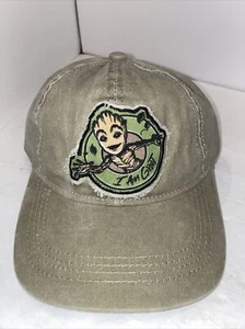 Disney Parks Marvel Guardians Of The Galaxy Adult Groot Baseball Cap Hat - Picture 1 of 4