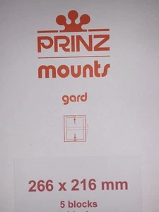 PRINZ STAMP MOUNTS 266/216 - ***WE ARE A VETERAN SUPPORTING BUSINESS*** - Picture 1 of 4