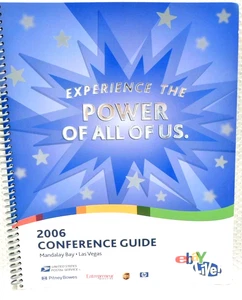 2006 EBAY LIVE Conference Guide Las Vegas Mandalay Bay Spiral Bound BRAND NEW - Picture 1 of 6