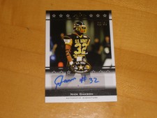 2012 Leaf US Army All American Bowl Black Autograph Auto #ND1 Nick Dawson 42/50