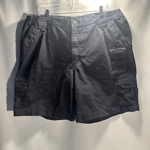 5.11 Tactical Series Shorts Men 42 Black Cargo 73285 Elastic Waistband Outdoor - Picture 1 of 5