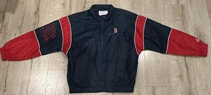 BOSTON RED SOX Vintage Starter Windbreaker Jacket Genuine Merch Large Nylon 90s - Picture 1 of 7