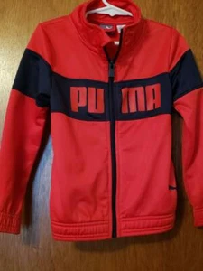 Boy's puma red jacket Size 4 EUC - Picture 1 of 2
