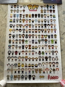 24x36" POSTER : Funko Pop Movies SDCC 2014/2015 Barnes & Noble - Picture 1 of 17