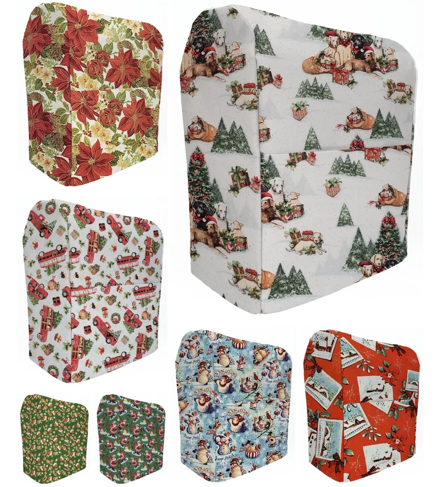 Funda Navidad Compatible con Batidora de Pie Kitchenaid (7 Patrones Disponibles) Foto 1 de 1