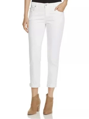 Nuevos pantalones de mezclilla Eileen Fisher tiro alto pierna recta novio talla 2 precio de venta sugerido por el fabricante $178 Foto 1 de 3